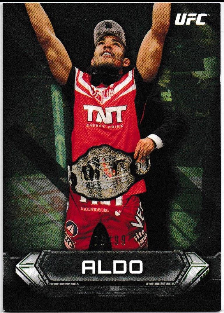 José Aldo 2014 Topps UFC Knockout Base #13 Green