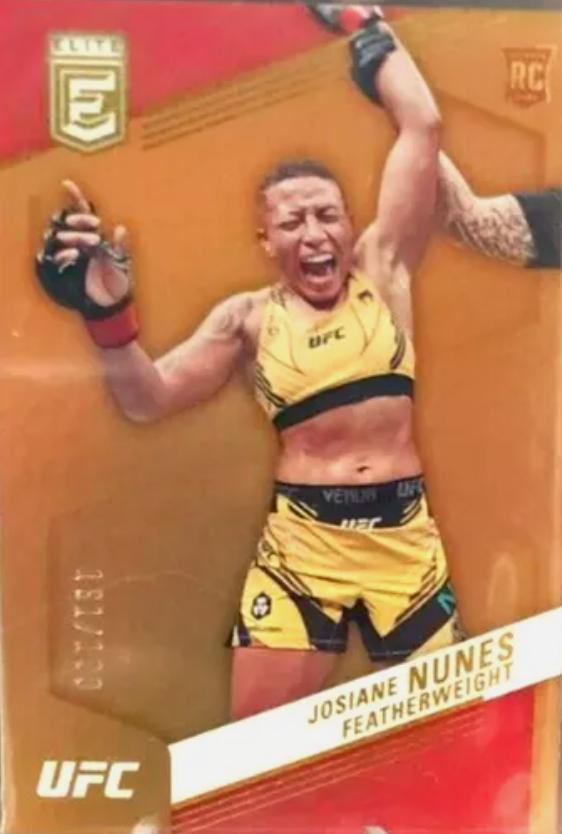 Josiane Nunes 2023 Panini Chronicles UFC Base Elite #259 Bronze