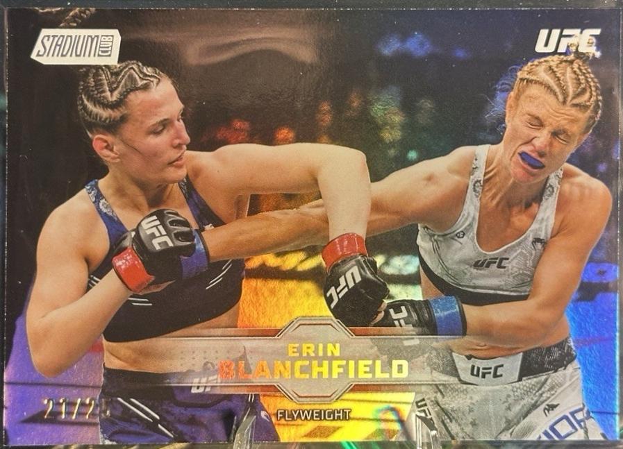 Erin Blanchfield 2026 Topps Stadium Club UFC Base #61 Red