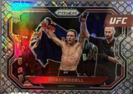 Brad Riddell 2021 Panini Prizm UFC Base #118 Octagon