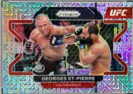 Georges St-Pierre 2022 Panini Prizm UFC Base #61 Mojo