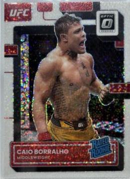 Caio Borralho 2023 Panini Donruss Optic UFC Base #130 White Sparkle