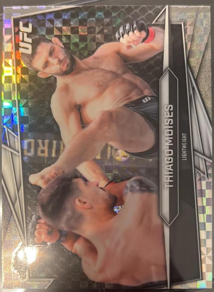 Thiago Moises 2026 Topps Chrome UFC Base #181 X-fractor
