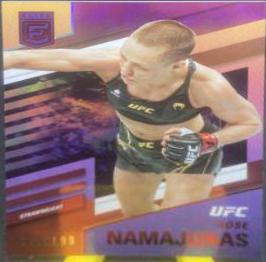 Rose Namajunas 2022 Panini Chronicles UFC Base Elite #248 Purple
