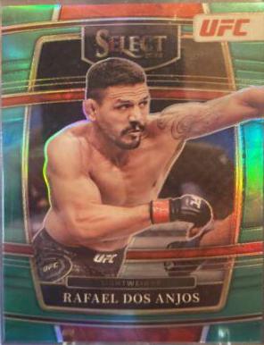 Rafael Dos Anjos 2022 Panini Select UFC Concourse #56 Green
