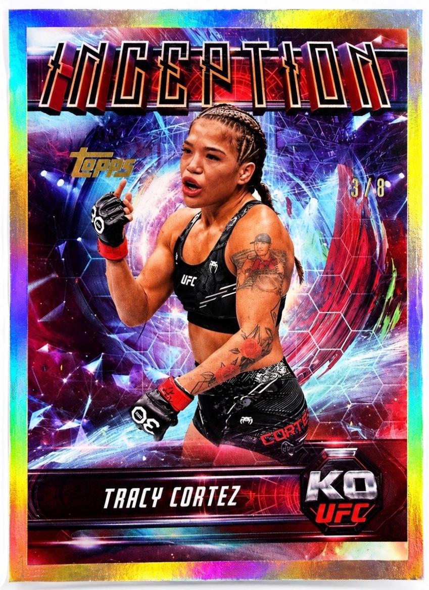Tracy Cortez 2025 Topps Knockout UFC Inception #IN-60 Gold