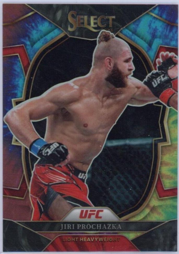 Jiri Prochazka 2023 Panini Select UFC Concourse #46 Tie Dye