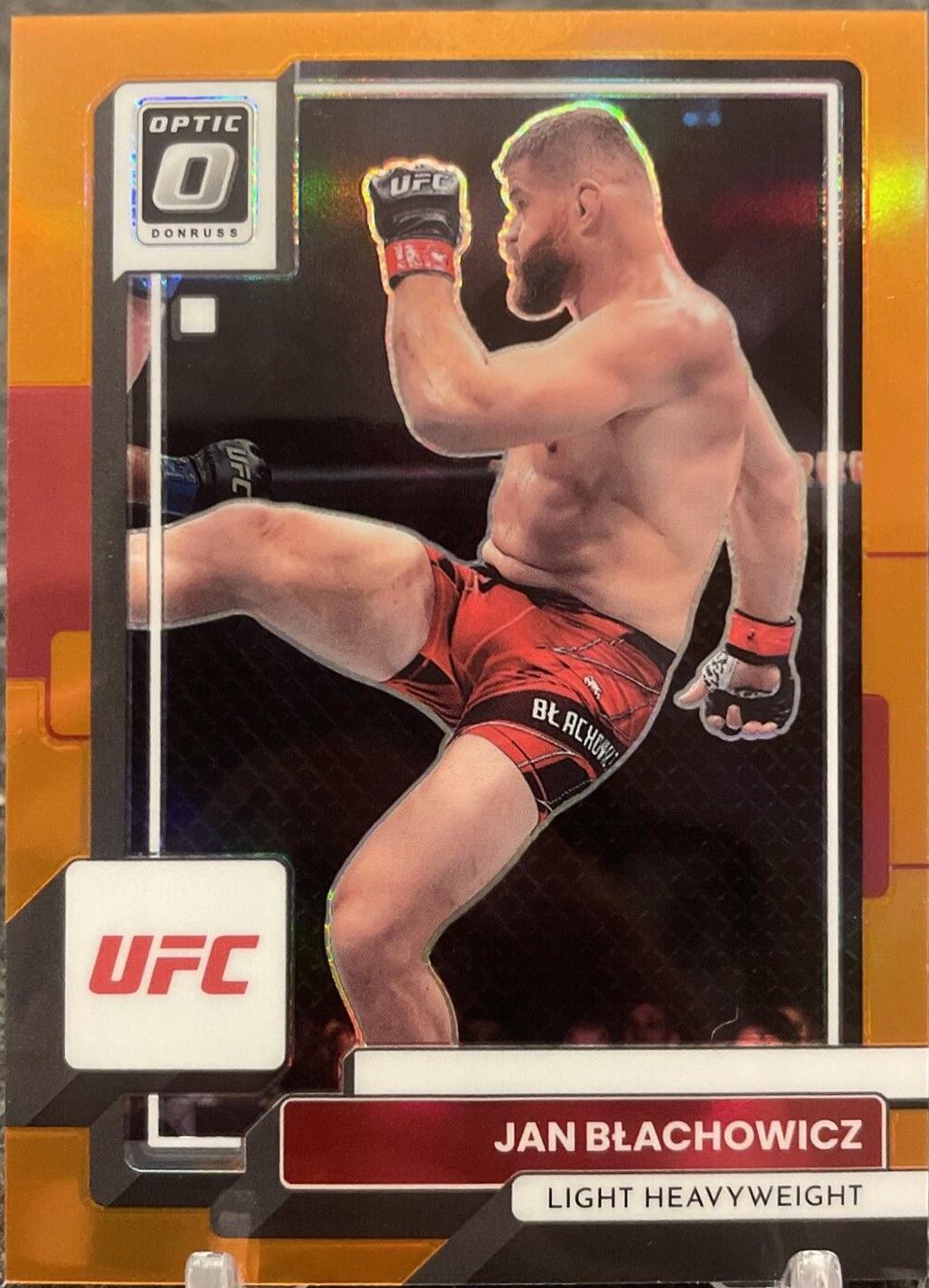 Jan Błachowicz 2023 Panini Donruss Optic UFC Base #65 Orange