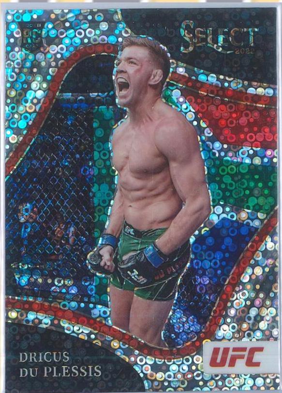 Dricus Du Plessis 2022 Panini Select UFC Octagonside #242 Disco