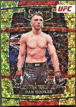 Dan Hooker 2022 Panini Select UFC Concourse #66 Gold Disco