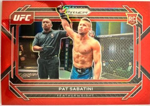 Patrick Sabatini 2023 Panini Prizm UFC Base #69 Red