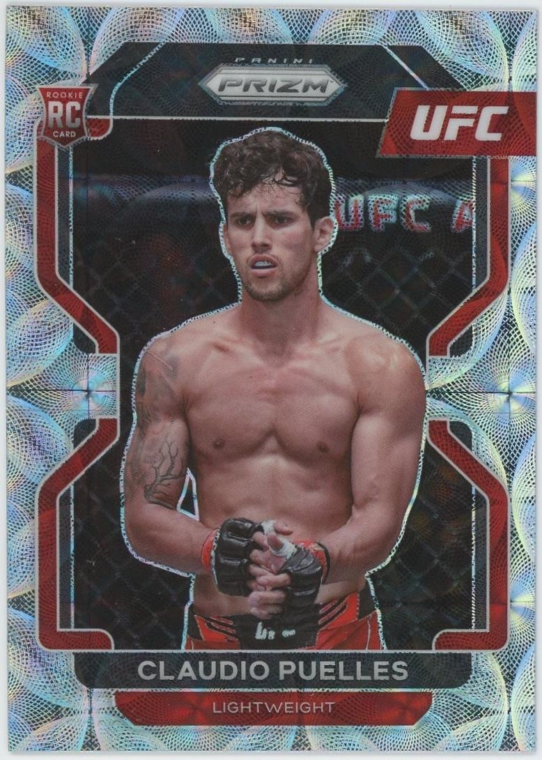 Claudio Puelles 2022 Panini Prizm UFC Base #111 Premium