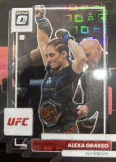 Alexa Grasso 2023 Panini Donruss Optic UFC Base #67 Black Pandora