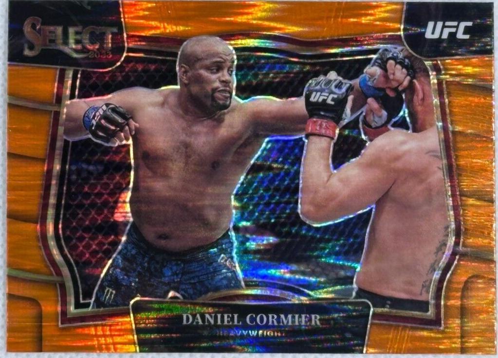 Daniel Cormier 2023 Panini Select UFC Octagonside #218 Orange