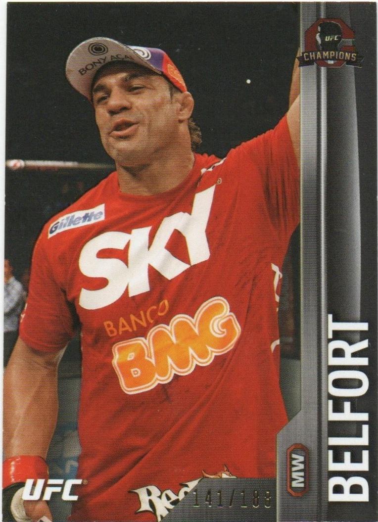 Vitor Belfort 2015 Topps UFC Champions Base #24 Black