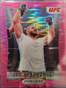 Jan Błachowicz 2022 Panini Prizm UFC Prizm Flashback #5 Pink Pulsar