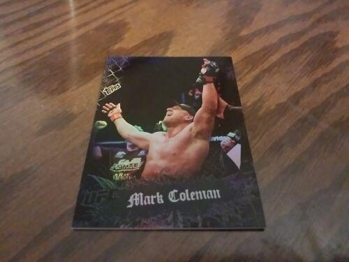 Mark Coleman 2010 Topps UFC Main Event Base #17 Black