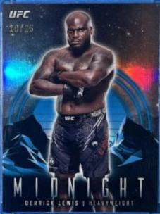 Derrick Lewis 2024 Topps Midnight UFC Base #21 Moonrise