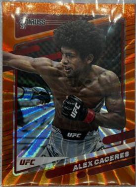 Alex Caceres 2022 Panini Donruss UFC Base #121 Orange