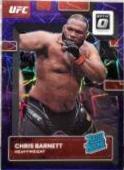 Chris Barnett 2023 Panini Donruss Optic UFC Base #112 Purple Velocity