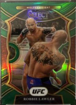 Robbie Lawler 2021 Panini Select UFC Octagonside #227 Green