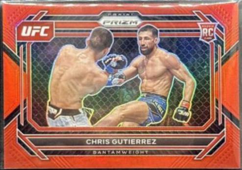 Chris Gutierrez 2023 Panini Prizm UFC Base #20 Red