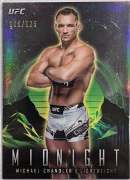 Michael Chandler 2024 Topps Midnight UFC Base #66 Morning