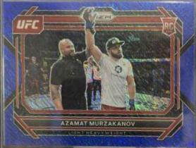 Azamat Murzakanov 2023 Panini Prizm UFC Base #18 Blue Shimmer