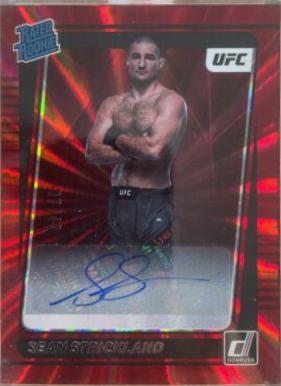 Sean Strickland 2022 Panini Donruss UFC Base #206 Red