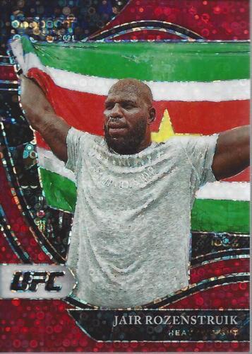 Jairzinho Rozenstruik 2021 Panini Select UFC Octagonside #293 Red Disco