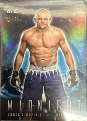 Chuck Liddell 2024 Topps Midnight UFC Base #25 Moonrise