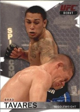 Brad Tavares 2010 Topps UFC Knockout Base #138 Red