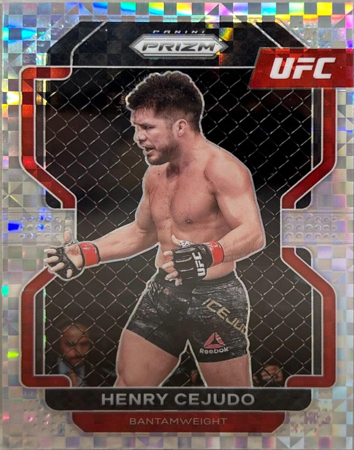 Henry Cejudo 2022 Panini Prizm UFC Base #105 Lucky Envelopes