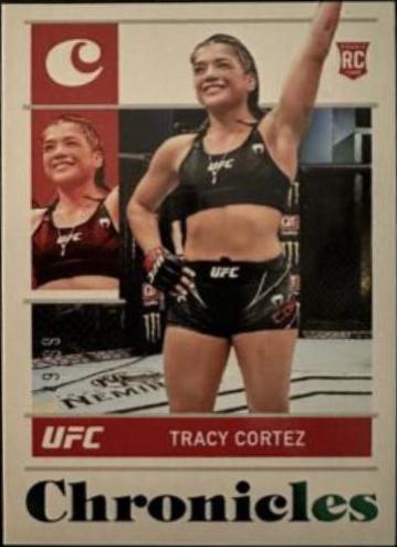Tracy Cortez 2022 Panini Chronicles UFC Base Chronicles #85 Green