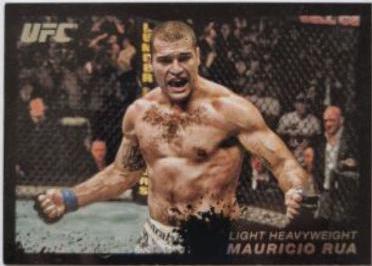 Mauricio Rua 2011 Topps UFC Moment of Truth Base #42 Onyx