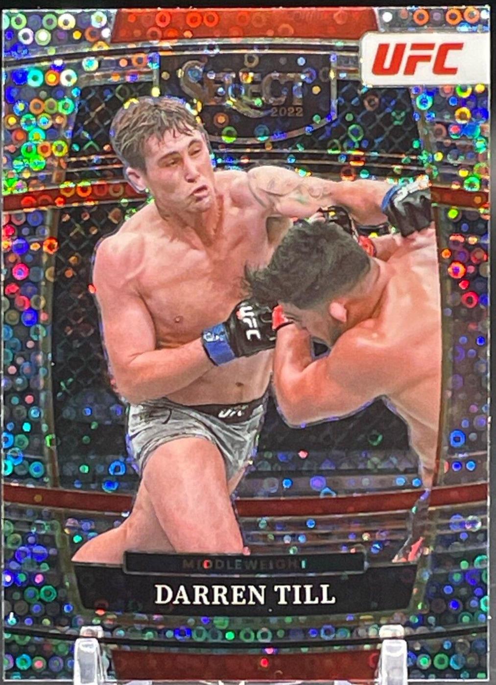 Darren Till 2022 Panini Select UFC Concourse #28 Disco