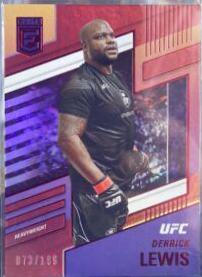 Derrick Lewis 2022 Panini Chronicles UFC Base Elite #260 Red