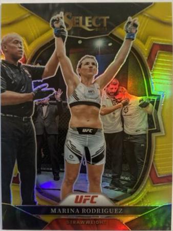 Marina Rodriguez 2023 Panini Select UFC Concourse #59 Gold