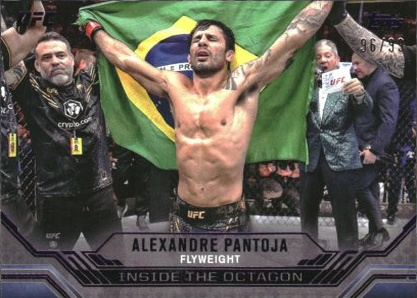 Alexandre Pantoja 2024 Topps Knockout UFC Inside the Octagon #ITO-6 Black