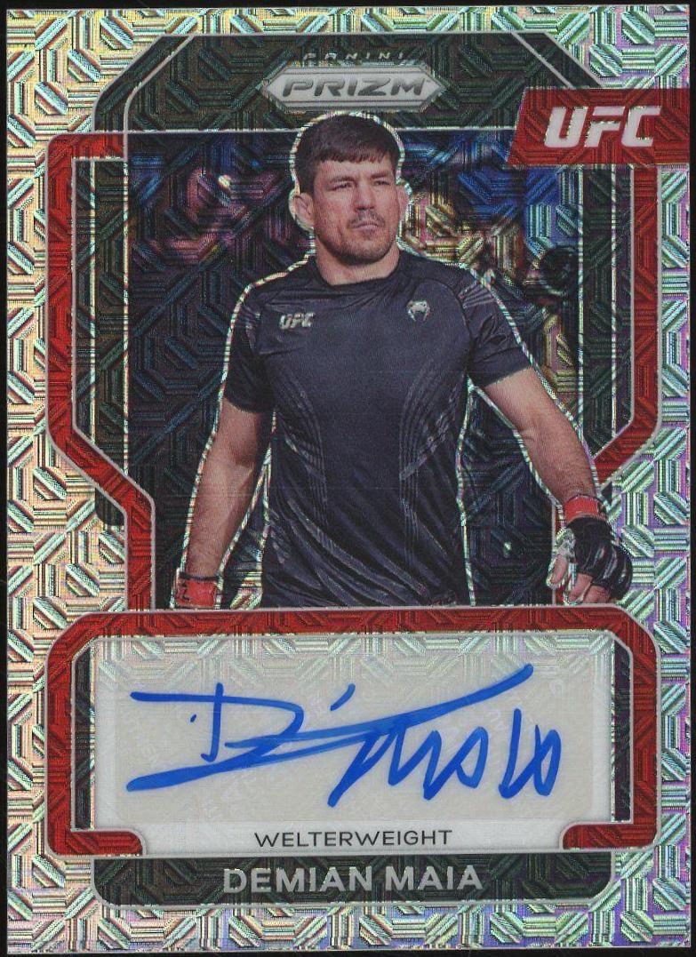 Demian Maia 2022 Panini Prizm UFC Signatures #54 Mojo