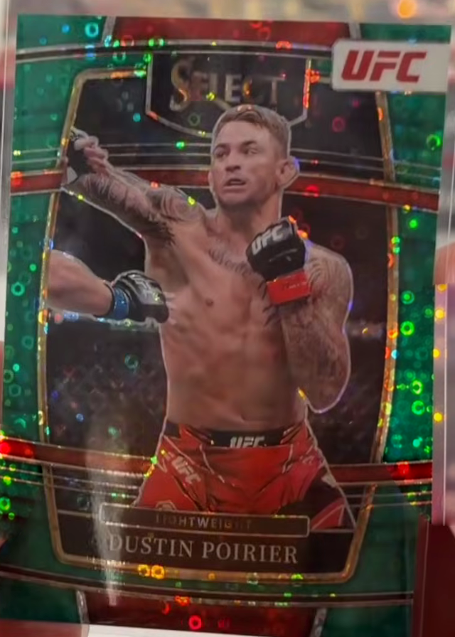 Dustin Poirier 2022 Panini Select UFC Concourse #75 Green