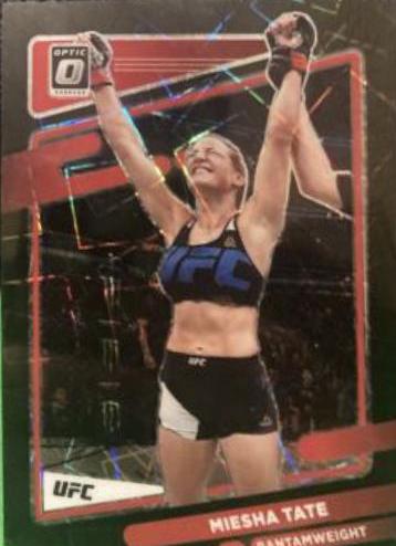 Deiveson Figueiredo 2022 Panini Donruss Optic UFC Base #4 Black Velocity