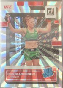 Erin Blanchfield 2023 Panini Donruss UFC Base #217 Laser