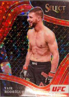 Yair Rodríguez 2022 Panini Select UFC Octagonside #265 Red Disco