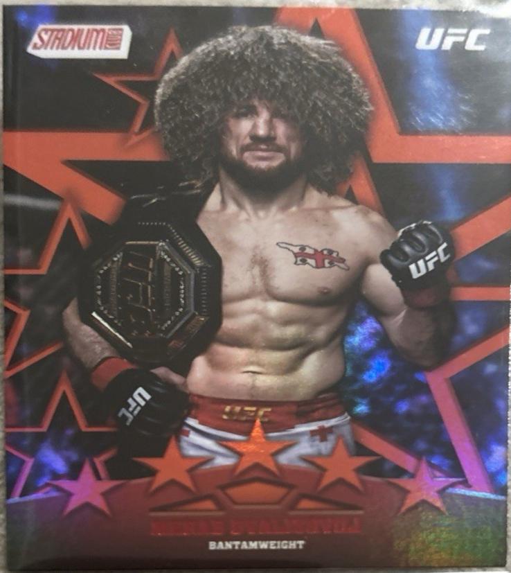 Merab Dvalishvili 2025 Topps Stadium Club UFC Special Forces #SF-4 Red