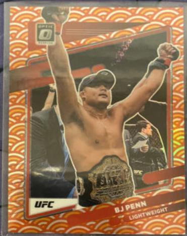 BJ Penn 2022 Panini Donruss Optic UFC Base #37 Photon