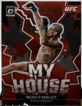 Sean O'Malley 2023 Panini Donruss Optic UFC My House #23 Red
