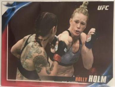 Holly Holm 2019 Topps UFC Knockout Base #54 Red