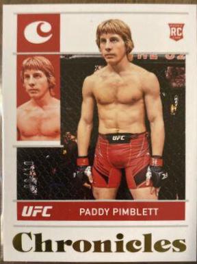 Paddy Pimblett 2022 Panini Chronicles UFC Base Chronicles #100 Gold