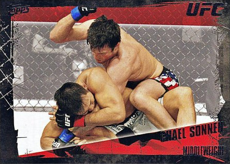 Chael Sonnen 2010 Topps UFC Base #63 Red